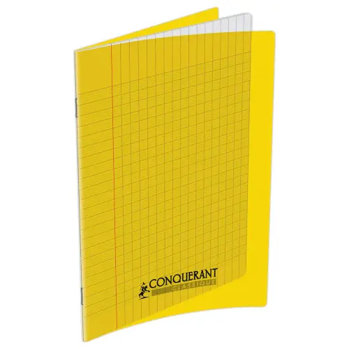 Polypropyleen schrift, 32 pagina's, SEYES lijning, 90g, geel