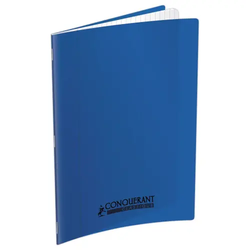 Polypropyleen schrift met stiksels 48 pagina's SEYES 90g blauw