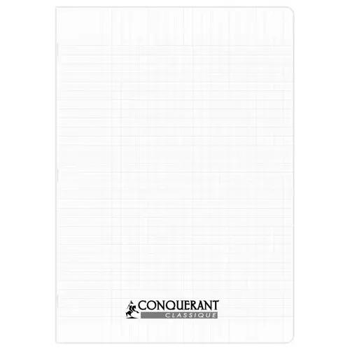 Polypropyleen schrift met nietjes 96 pagina's SEYES 210x297 90g kleurloos