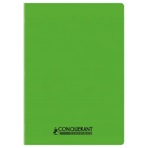 Polypropyleen schrift met nietjes 96 bladzijden SEYES 210x297 90g groen