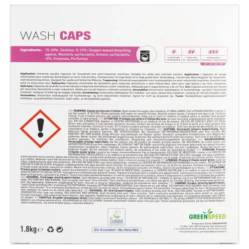 Wasmachinecapsules - GREENSPEED