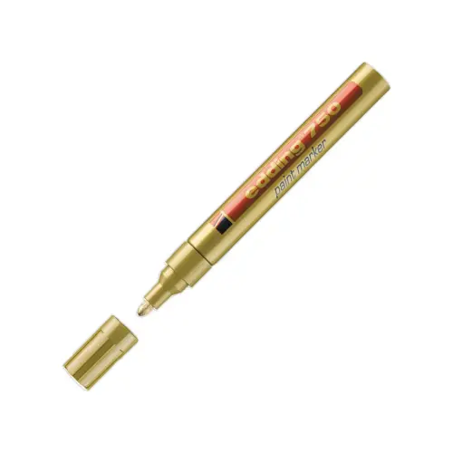 Verfmarker 750 - Middelgrote punt - Goud - EDDING