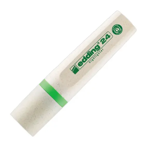 ECOLINE markeerstift E24 - Brede punt - Groen - EDDING