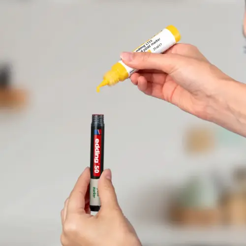 Navulling voor verfstift E50 - Geel - EDDING