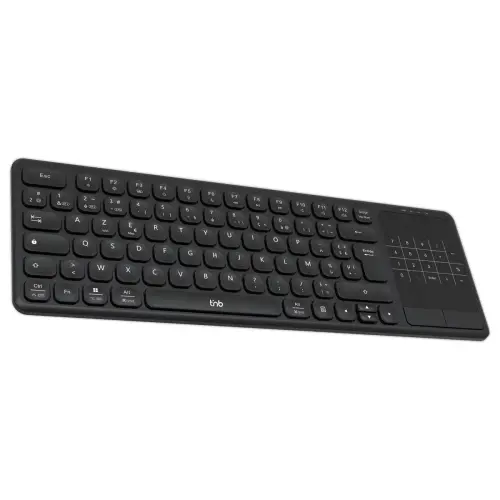 Draadloos oplaadbaar SLIM TOUCH-toetsenbord met geïntegreerd touchpad