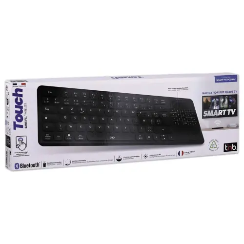 Draadloos oplaadbaar SLIM TOUCH-toetsenbord met geïntegreerd touchpad