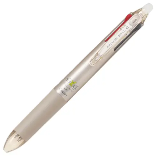 Pen met 4 kleuren Frixion ball - Champagne - PILOT