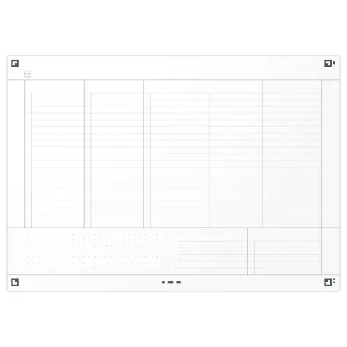 Bloc Task Manager International - A4 - 60 pagina's - OXFORD