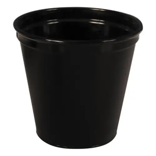 25 herbruikbare bekers - 250 ml - Zwart - RE'BOX 