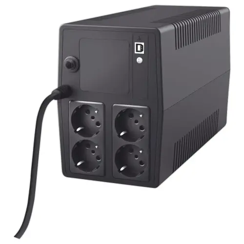 Paxxon omvormer 1000 VA - Zwart 