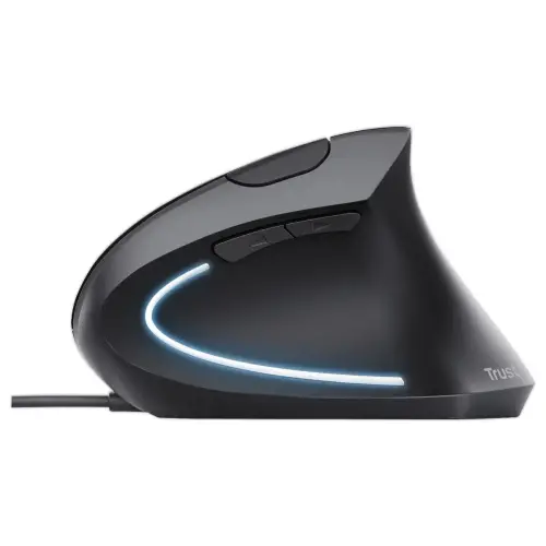 Ergonomische bedrade muis VERTO - Zwart