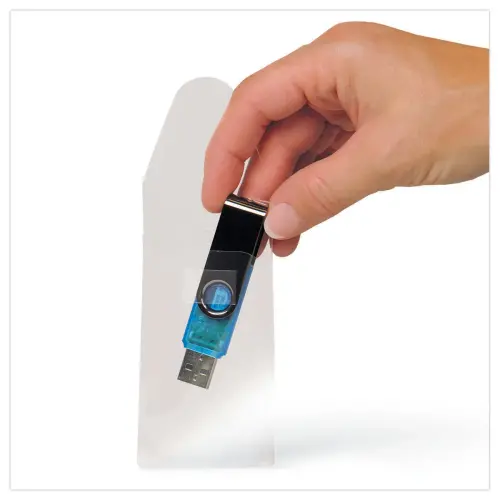 10 Zelfklevende hoesjes voor USB Keys