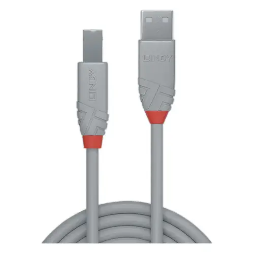 USB 2.0 Type A / B kabel 1 m lang. LINDY