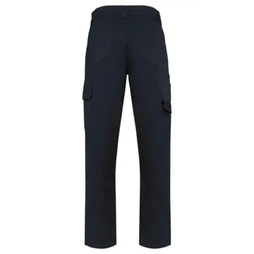 Stretch katoenen broek - Maat 48 - Marine