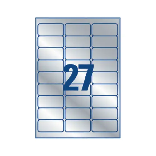 Doos duurzame laseretiketten AVERY 63,5x29,6mm 640 etiketten/doos