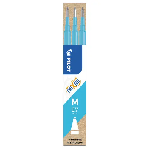 3 Navullingen voor balpen PILOT FRIXION PROCLICKER