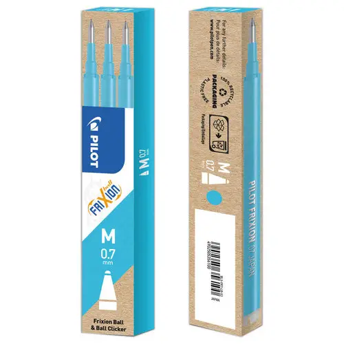 3 Navullingen voor balpen PILOT FRIXION PROCLICKER
