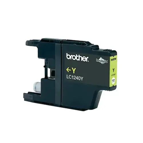 Inkjetcartridge BROTHER LC1240Y Geel 