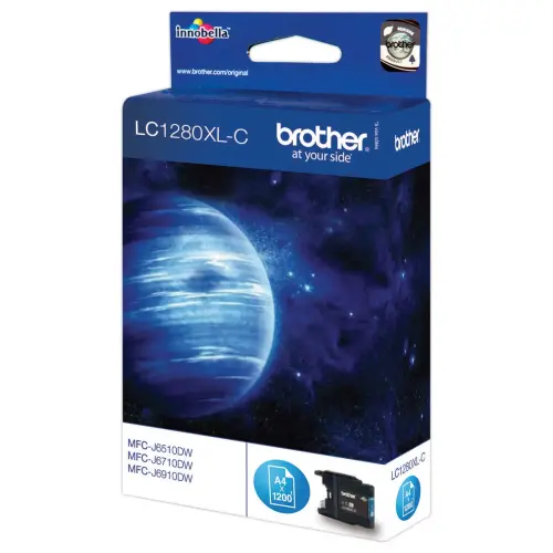 Cartouche BROTHER LC1280 cyan hoge capaciteit