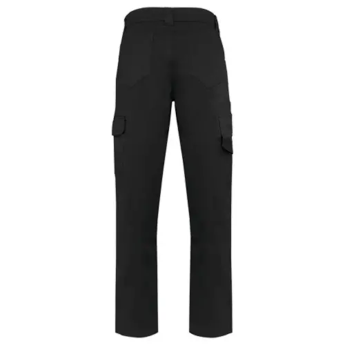 Katoenen broek - Stretch - Maat 34 - Zwart