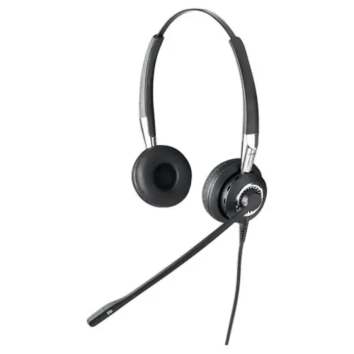 Telefoon Headset met snoer JABRA BIZ 2400II  2 oortjes 