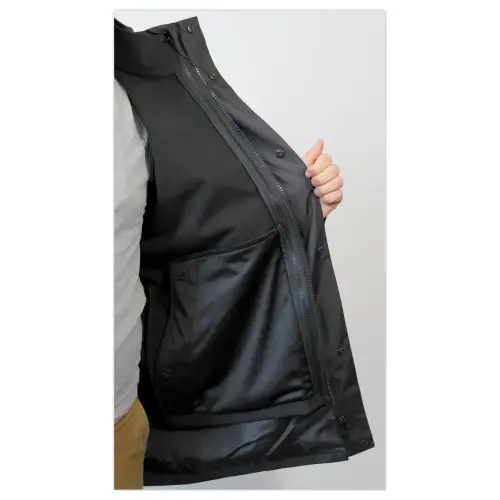 4-IN-1 ZWARTE HEREN PARKA MAAT 3XL 