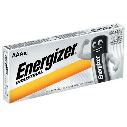10 Alkalibatterijen LR3 (AAA) ENERGIZER Industrial