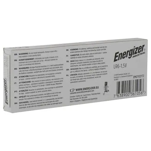 10 Alkalibatterijen LR06 (AA) ENERGIZER Standaard