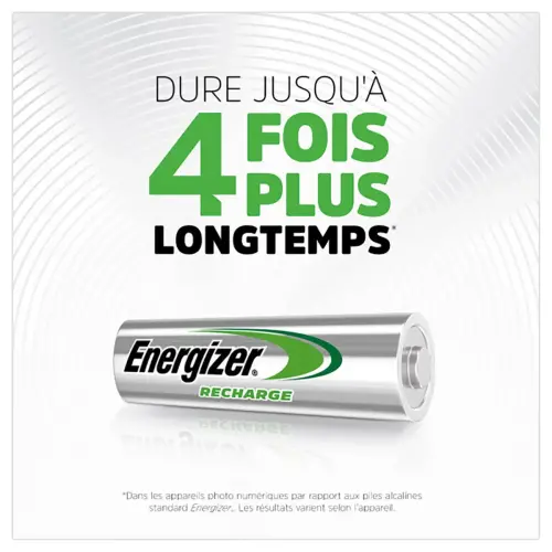 4  Herlaadbare batterijen ENERGIZER Extreme HR6 (AA) 