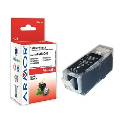 Inkjetcartridge ARMOR equiv. CANON PGI525 Zwart