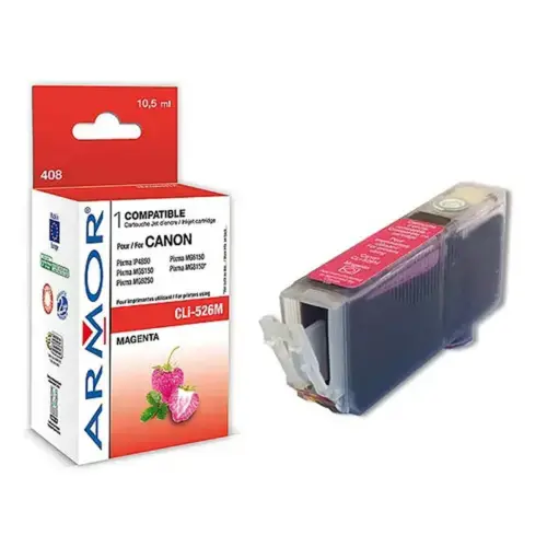 Inkjetcartridge ARMOR equiv. aan CANON CLI526 Magenta 