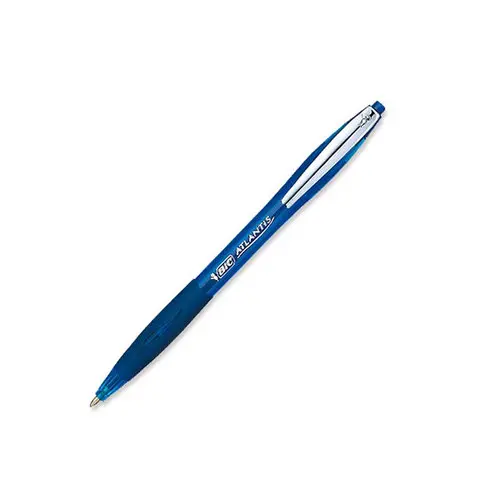 Navulbare balpen Atlantis Soft - Blauw - BIC