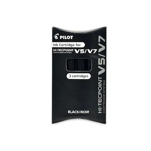 3  Navullingen voor navulbare Roller met naaldpunt PILOT V5/V7 