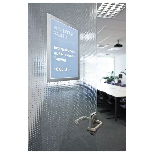 2 Uithanghoezen A4 DURAFRAME omlijsting aluminium