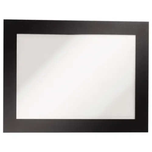 2 Herpositioneerbare hoezen Duraframe voor A4 affichage - Zwart - DURABLE