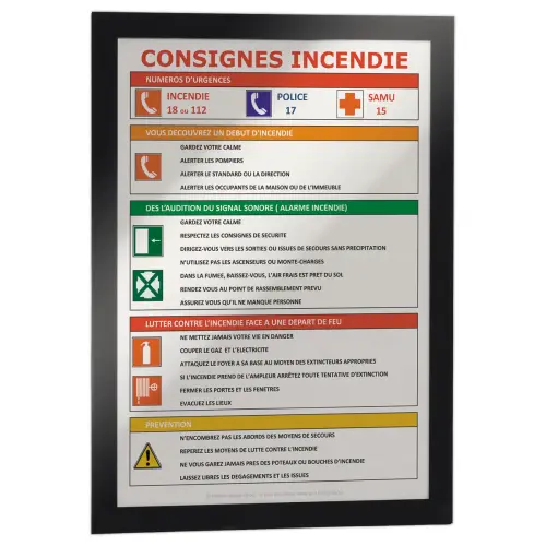2 Herpositioneerbare hoezen Duraframe voor A4 affichage - Zwart - DURABLE