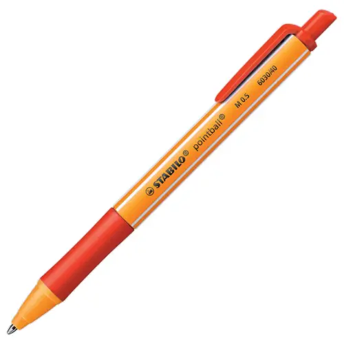 Balpen STABILO pointball fijn schrift 0,5 mm