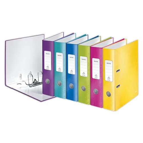 10 Ordner met hefboom WOW 180° - Assorti - LEITZ