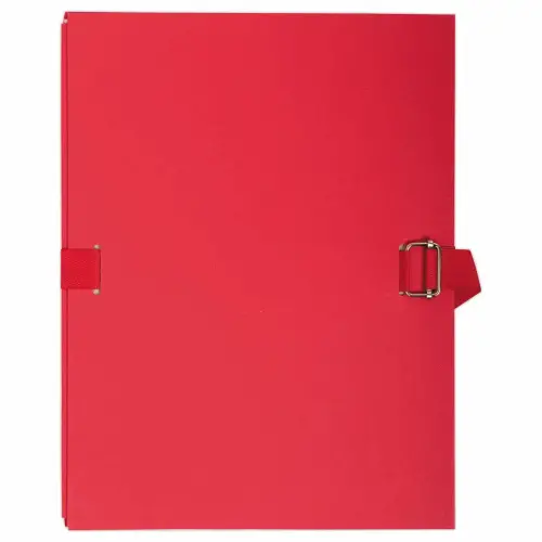 Uitbreidbare map met band - Rood - EXACOMPTA