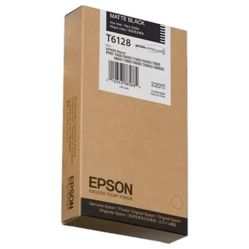 Cartouche EPSON T612800 mat zwart