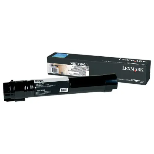 Toner LEXMARK zwart THC X950X2KG