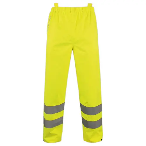 WATERDICHTE BROEK EVERGLADES HOOGZICHTBAAR &ndash; T2S &ndash; GEEL &ndash; MAAT 3XL 