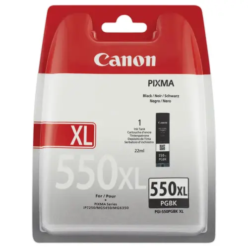 Inkjetcartridge CANON 6431B001 PGI-550XL Zwart