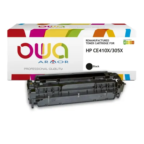 Lasercartridge HP 305X zwart CE410X compatibel ARMOR