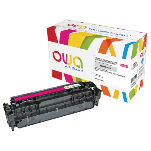Cartucho HP 305A magenta CE413A compatibel ARMOR