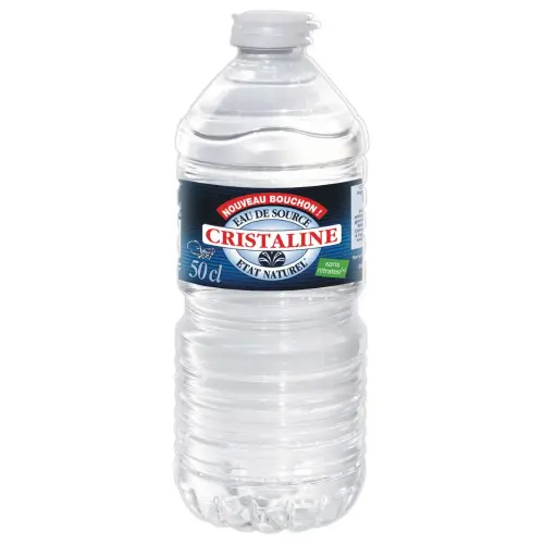24  Cristaline plat waterflessen 50CL*24 
