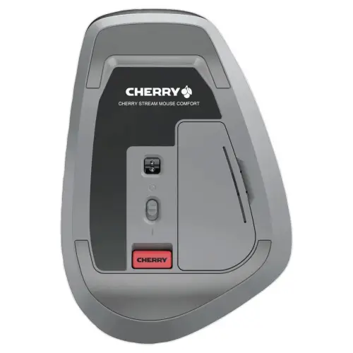 Ergonomische Stream Mouse Comfort muis - Draadloos - Zwart