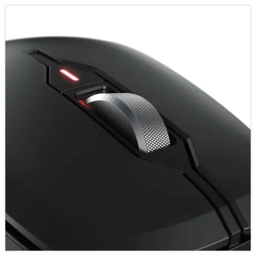 Ergonomische Stream Mouse Comfort muis - Draadloos - Zwart