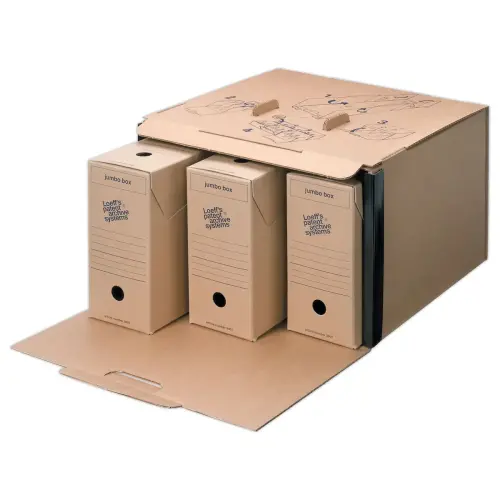 25 Archiefdozen JUMBO BOX - Rug 11,5 cm