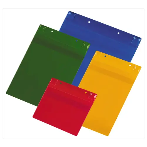 50  Magnetische logistieke mappen A4 liggend donkerblauw 